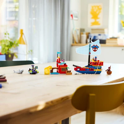 Gambar LEGO Marvel Team Spidey Pirate Ship Set 201 Pcs 11208 - Mix