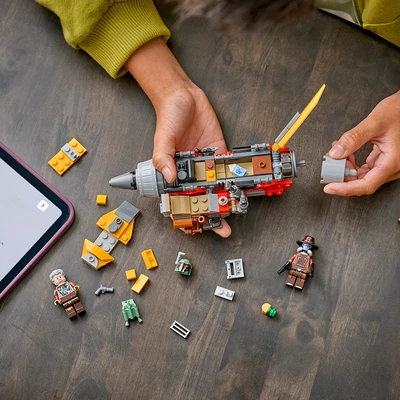 Gambar LEGO Star Wars Cobb Vanths Speeder Set 207 Pcs 75437 - Mix