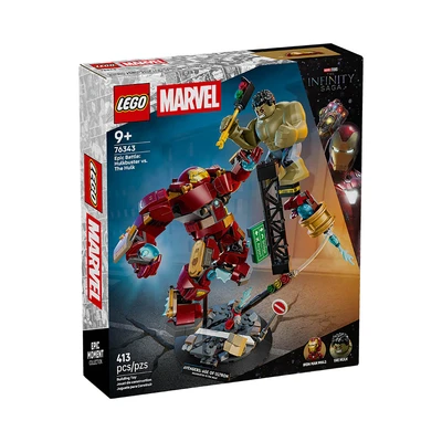 Gambar LEGO Marvel Epic Battle Hulkbuster Vs The Hulk Set 413 Pcs 76343 - Mix