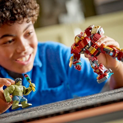 Gambar LEGO Marvel Epic Battle Hulkbuster Vs The Hulk Set 413 Pcs 76343 - Mix