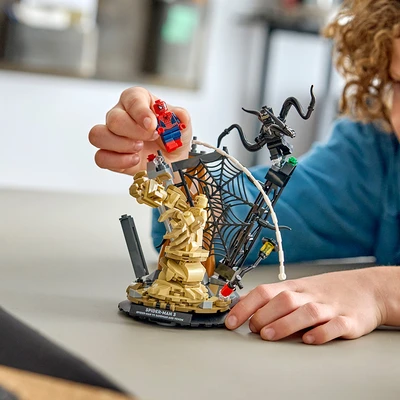 Gambar LEGO Marvel Epic Battle Spiderman Vs Sandman Set 201 Pcs 76334 - Mix