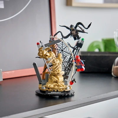 Gambar LEGO Marvel Epic Battle Spiderman Vs Sandman Set 201 Pcs 76334 - Mix