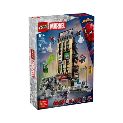 Gambar LEGO Marvel Spider-man Vs Mysterio The Daily Bugle Set 781 Pcs 76342 - Mix