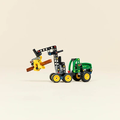 Gambar LEGO Technic John Deere 1470h Wheeled Harvester Set 117 Pcs 42218 - Mix