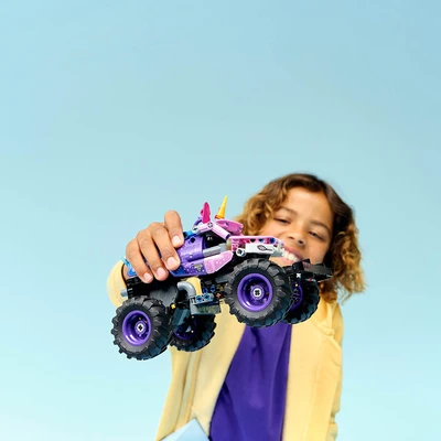 Gambar LEGO Technic Monster Jam Sparkle Smash Pull Back Set 243 Pcs 42220 - Mix