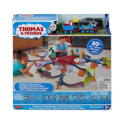 Gambar Thomas & Friends Playset Diesel Raceway - Mix