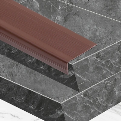 Gambar Maxbuilt Alas Pijakan Tangga Anti Slip 100x6 cm - Cokelat