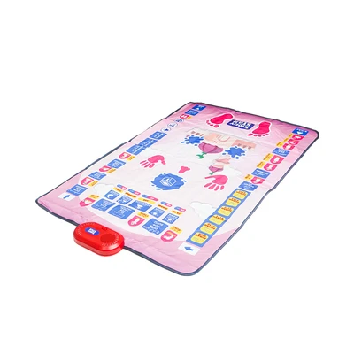 Gambar Kiddy Star Sajadah Interaktif Anak Sensor Touch 3 Bahasa 36 Tombol - Pink