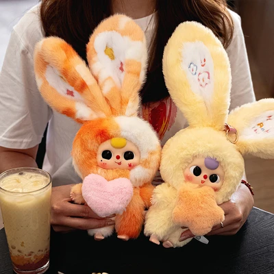 Gambar Baby Three Gantungan Kunci Boneka Lily Rabbit Town V3 Random