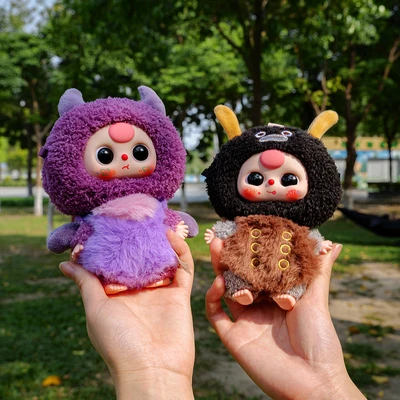 Gambar Baby Three Gantungan Kunci Boneka Elf Random