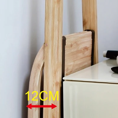 Gambar Fixsteps Tangga Lipat Aluminium 1.4 Meter 4 Step - Cokelat Natural