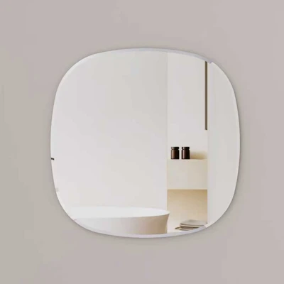 Gambar Opp 60x60 cm Bevel Cermin Dinding Kamar Mandi Round
