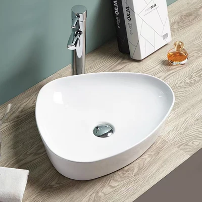 Gambar Acroz Wastafel Keramik SF1609 - Putih
