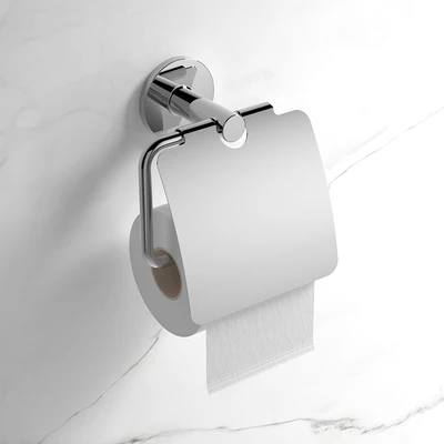 Gambar Acroz Holder Tisu Toilet Roll Elegant - Silver Chrome