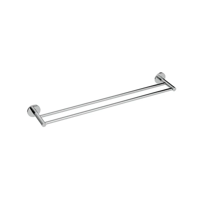 Gambar Acroz Gantungan Handuk Double Bar Elegant - Silver Chrome