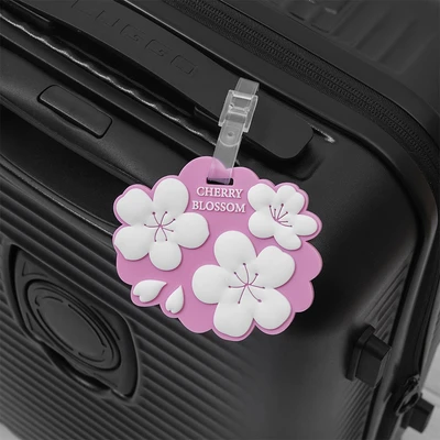 Gambar Passport Label Koper Cherry Blossom Random