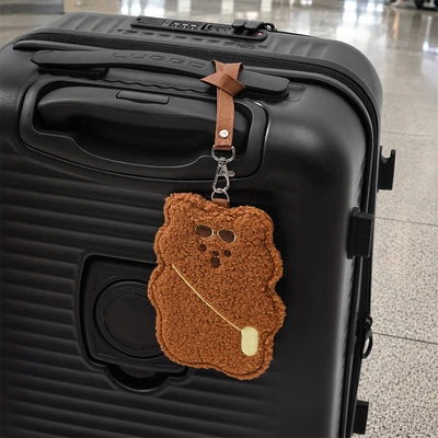 Gambar Passport Label Koper Travel Bear Random