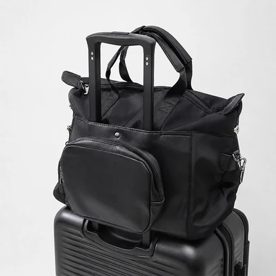 Gambar Passport Christo Tas Selempang Travel - Hitam
