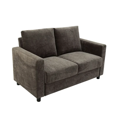 Gambar Selma Tadeo Sofa Dengan Penyimpanan Fabric 2 Seater - Cokelat