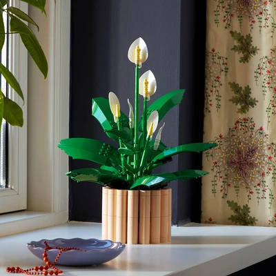 Gambar LEGO Botanicals Peace Lilly Set 474 Pcs 11504 - Mix