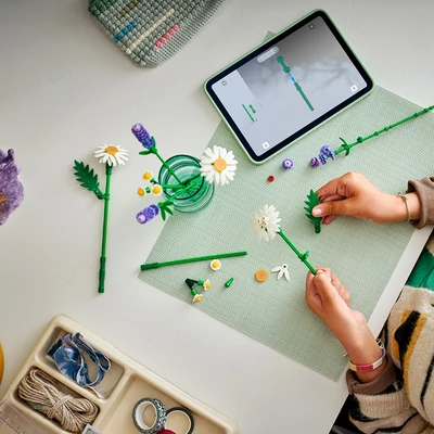 Gambar LEGO Botanicals Daisies Set 133 Pcs 11508 - Mix