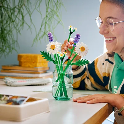 Gambar LEGO Botanicals Daisies Set 133 Pcs 11508 - Mix