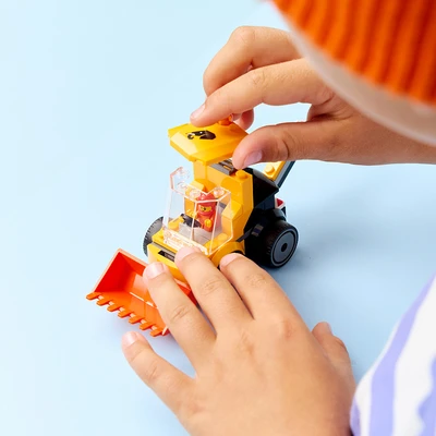 Gambar LEGO City Rides Construction Loader Set 61 Pcs 60483 - Kuning/oranye