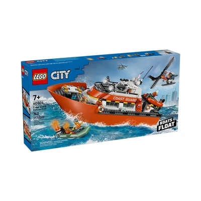 Gambar LEGO City Coast Guard Rescue Boat Set 742 Pcs 60504 - Mix