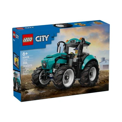 Gambar LEGO City Tractor Set 204 Pcs 60498 - Hijau