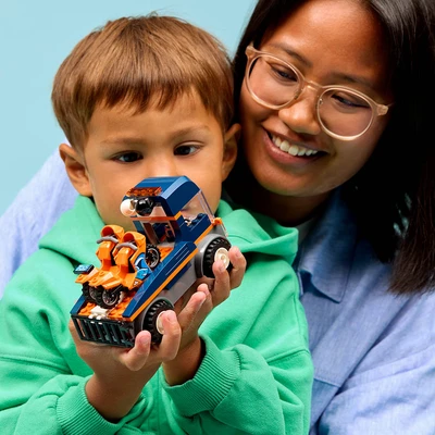 Gambar LEGO City Motorcycle Transporter Set 88 Pcs 60491 - Mix