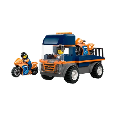 Gambar LEGO City Motorcycle Transporter Set 88 Pcs 60491 - Mix