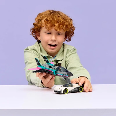 Gambar LEGO City Jet Vs Car Set 259 Pcs 60489 - Mix