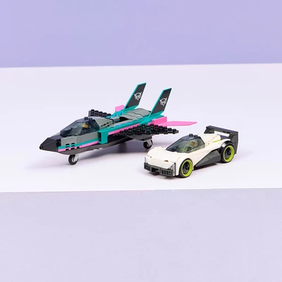 Gambar LEGO City Jet Vs Car Set 259 Pcs 60489 - Mix