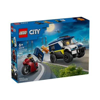 Gambar LEGO City Police Prisoner Transport Van Set 198 Pcs 60479 - Mix