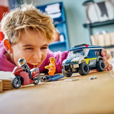 Gambar LEGO City Police Prisoner Transport Van Set 198 Pcs 60479 - Mix