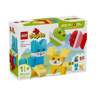 Gambar LEGO Duplo 3 In 1 My First Creative Cute Pets Set 24 Pcs 10477 - Mix