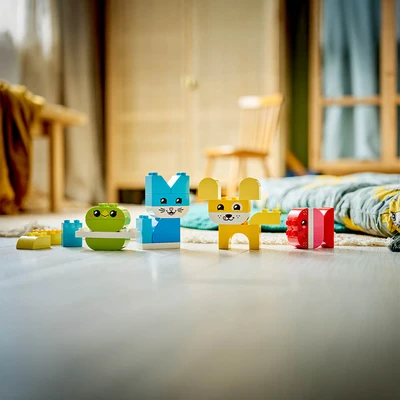 Gambar LEGO Duplo 3 In 1 My First Creative Cute Pets Set 24 Pcs 10477 - Mix