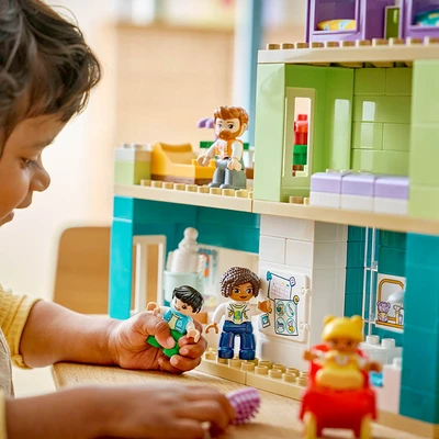 Gambar LEGO Duplo 3 In 1 Modern Family House & Figures Set 166 Pcs 10470 - Mix