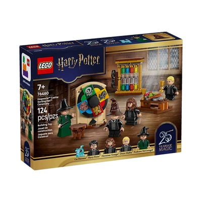 Gambar LEGO Harry Potter Hogwarts Castle Sorting Hat Ceremony Set 124 Pcs 76460 - Mix
