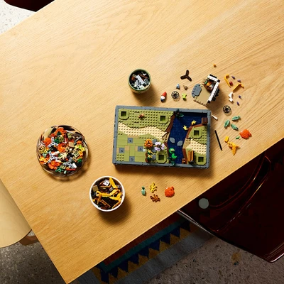 Gambar LEGO Icons Autumn Cottage Garden Set 1102 Pcs 11372 - Mix