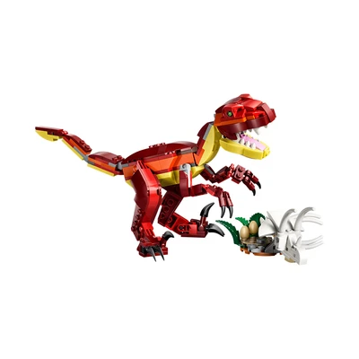 Gambar LEGO Creator 3 In 1 Fierce Dinosaur Set 283 Pcs 31379 - Merah