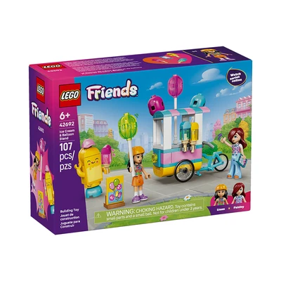 Gambar LEGO Friends Ice Cream & Balloon Stand Set 107 Pcs 42692 - Mix