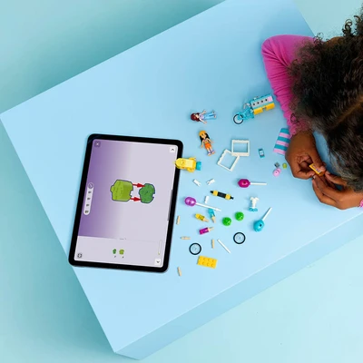 Gambar LEGO Friends Ice Cream & Balloon Stand Set 107 Pcs 42692 - Mix