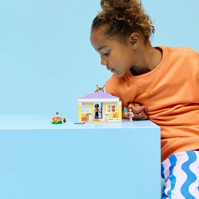 Gambar LEGO Friends Heartlake City Bunny Hotel Set 161 Pcs 42679 - Mix