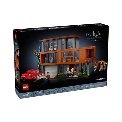 Gambar LEGO Ideas Twilight The Cullen House Set 2001 Pcs 21354 - Cokelat/abu-abu
