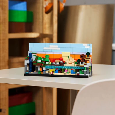 Gambar LEGO Minecraft Mini Biomes Set 797 Pcs 21589 - Mix