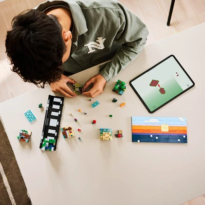 Gambar LEGO Minecraft Mini Biomes Set 797 Pcs 21589 - Mix