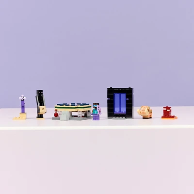 Gambar LEGO Minecraft Nether & End Portal Journey Set 192 Pcs 21584 - Mix