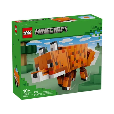 Gambar LEGO Minecraft The Fox Set 497 Pcs 21588 - Mix