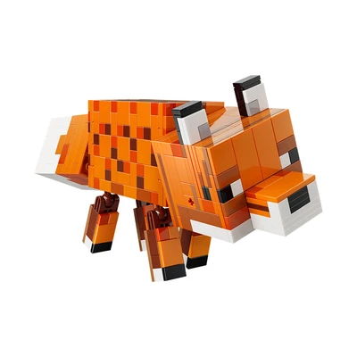 Gambar LEGO Minecraft The Fox Set 497 Pcs 21588 - Mix